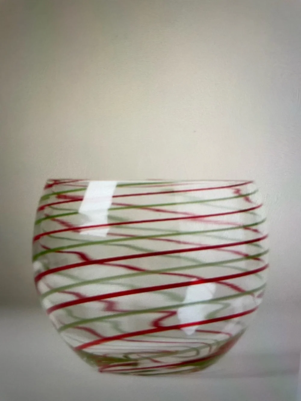 ❤️ ANTHROPOLOGIE ARABESQUE STEMLESS WINE GLASS NEW